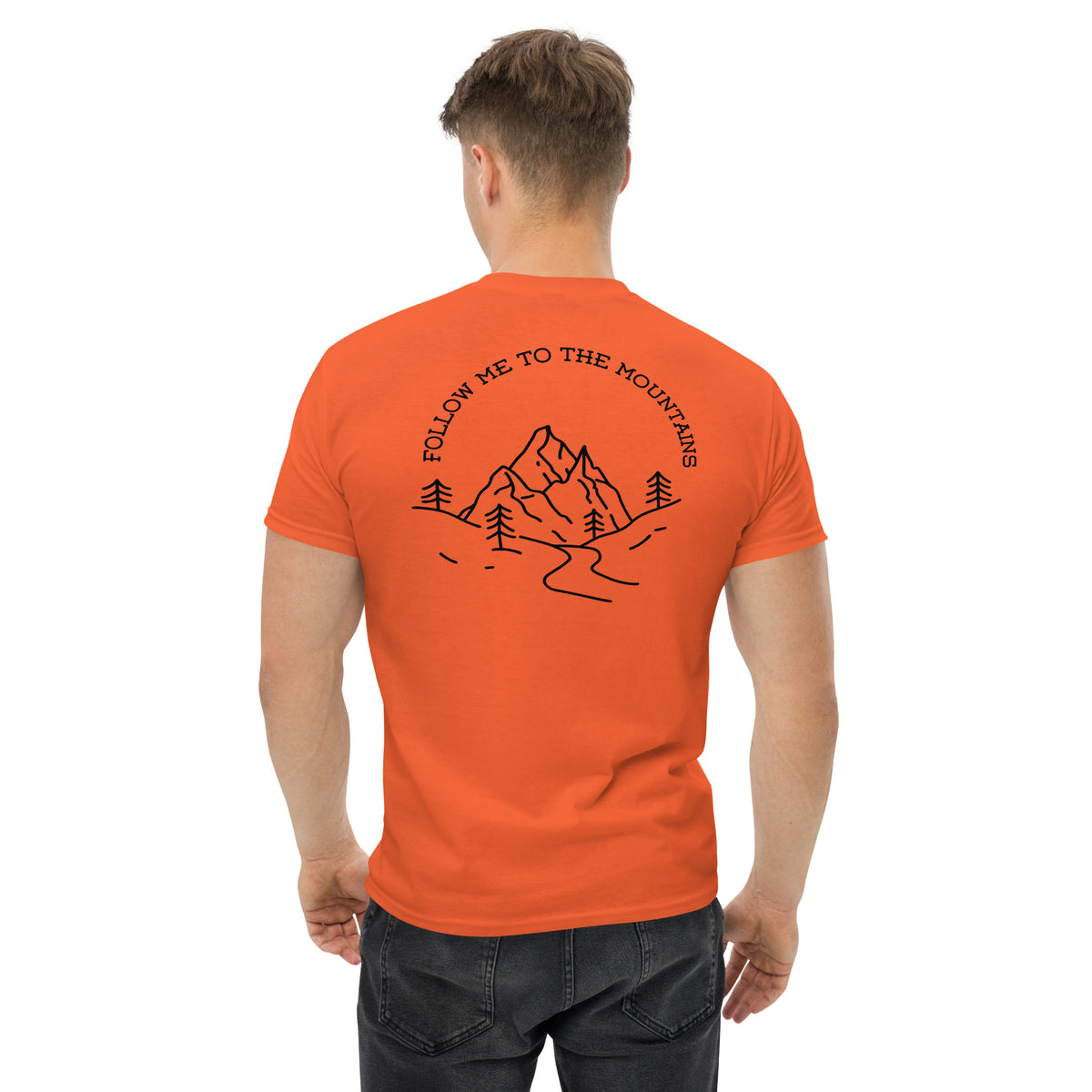 Follow me to the Mountains Men's classic tee