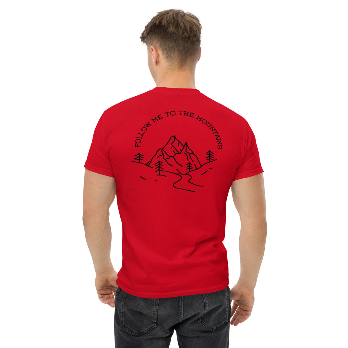 Follow me to the Mountains Men's classic tee
