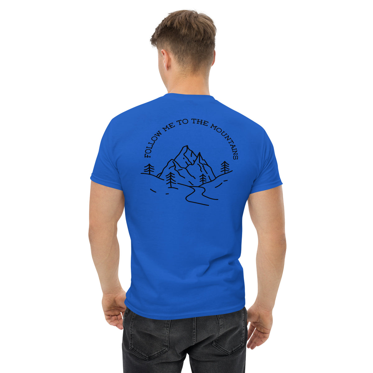 Follow me to the Mountains Men's classic tee