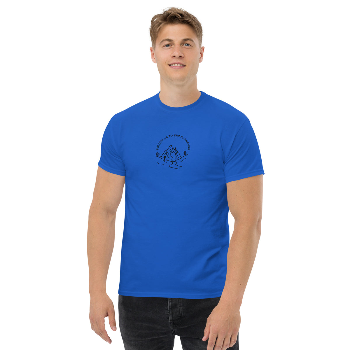Follow me to the Mountains Men's classic tee