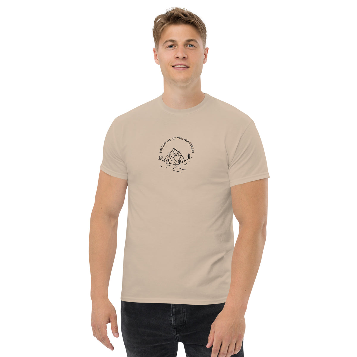 Follow me to the Mountains Men's classic tee