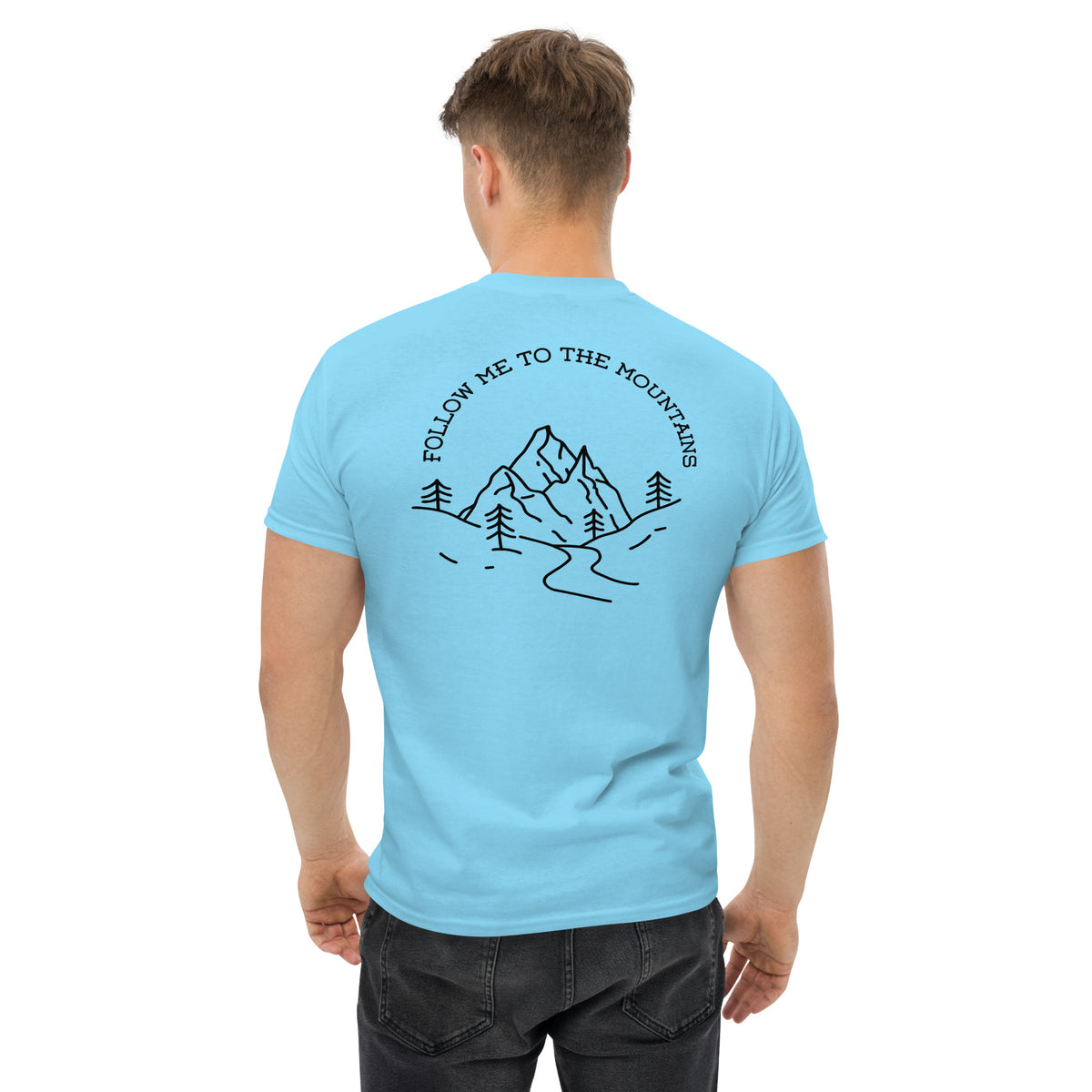 Follow me to the Mountains Men's classic tee