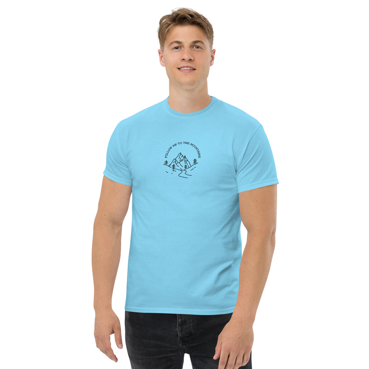 Follow me to the Mountains Men's classic tee