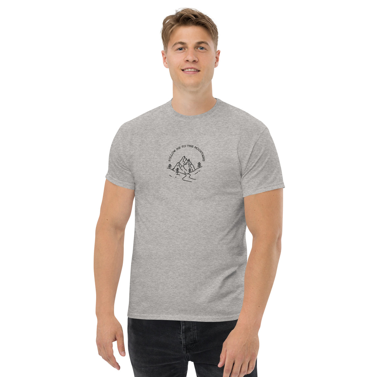 Follow me to the Mountains Men's classic tee