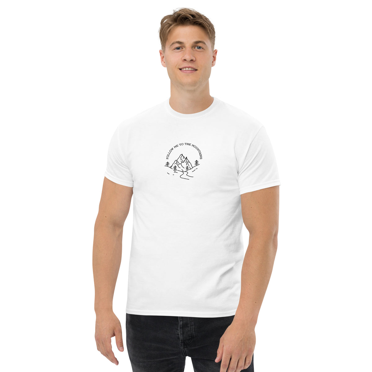 Follow me to the Mountains Men's classic tee