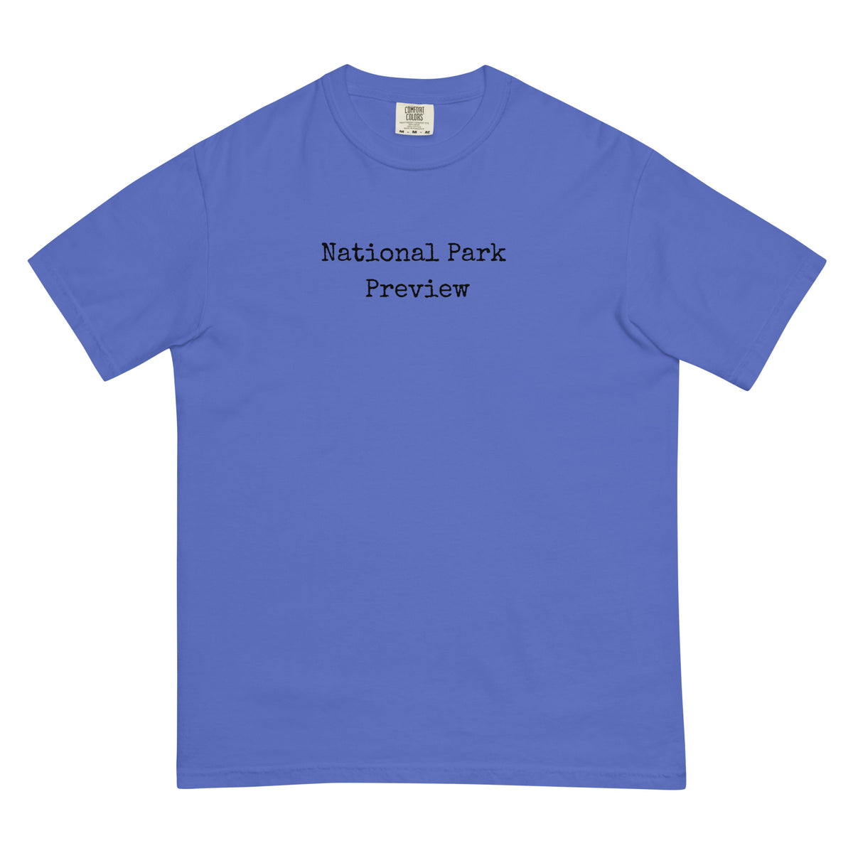 National Park Preview Men’s garment-dyed heavyweight t-shirt