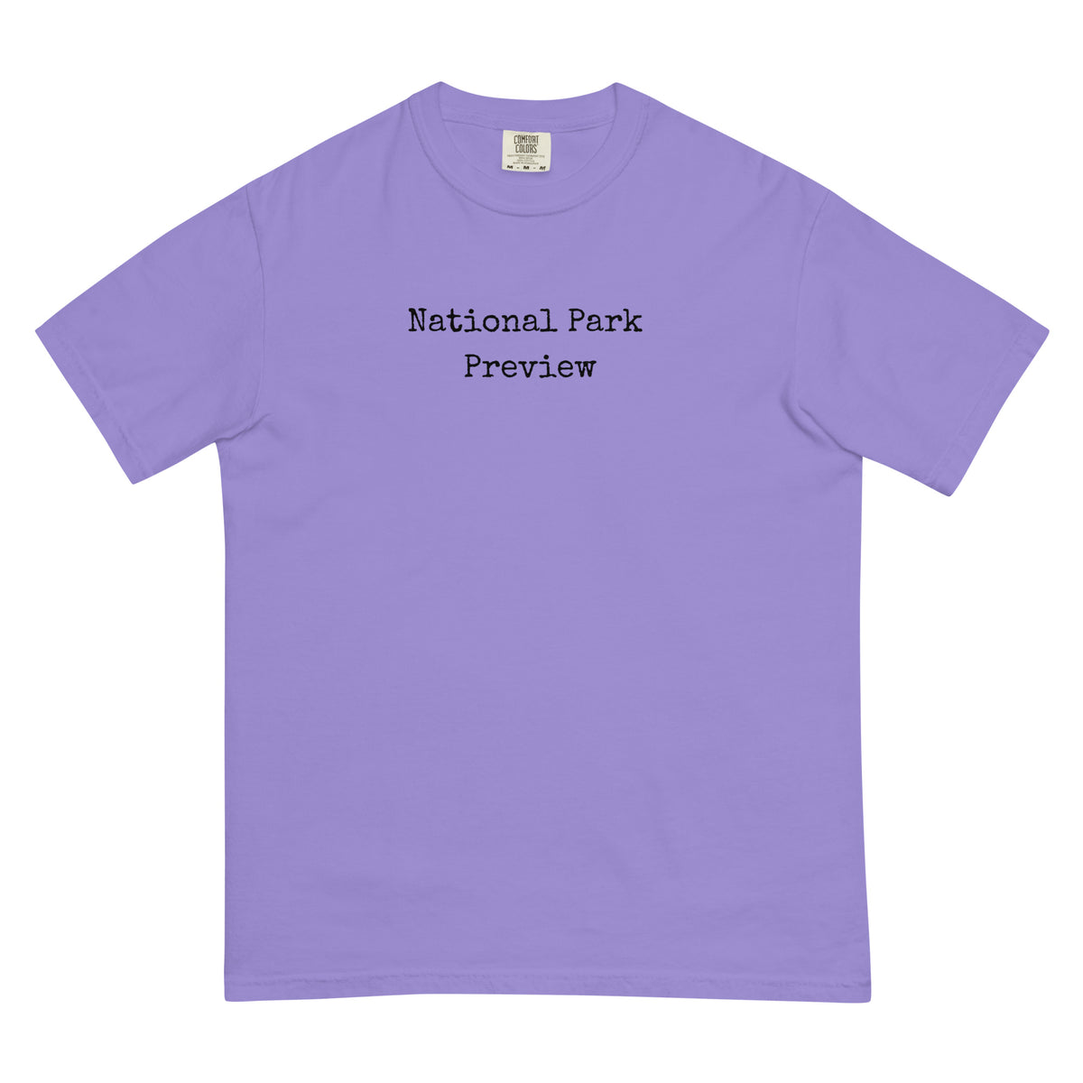 National Park Preview Men’s garment-dyed heavyweight t-shirt