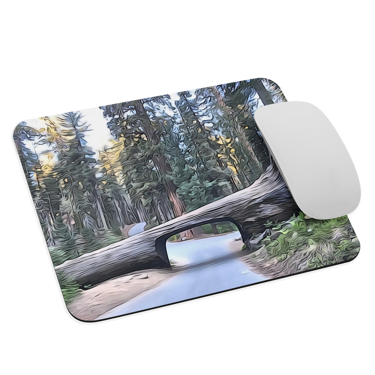 Tunnel Tree Mouse pad