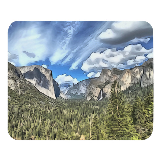 Tunnel View Mouse pad
