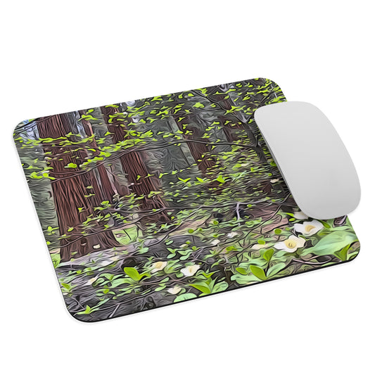 Dogwoods Mouse pad