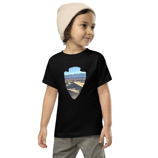Mesquite Flat Sand Dunes Arrowhead Toddler Short Sleeve Tee