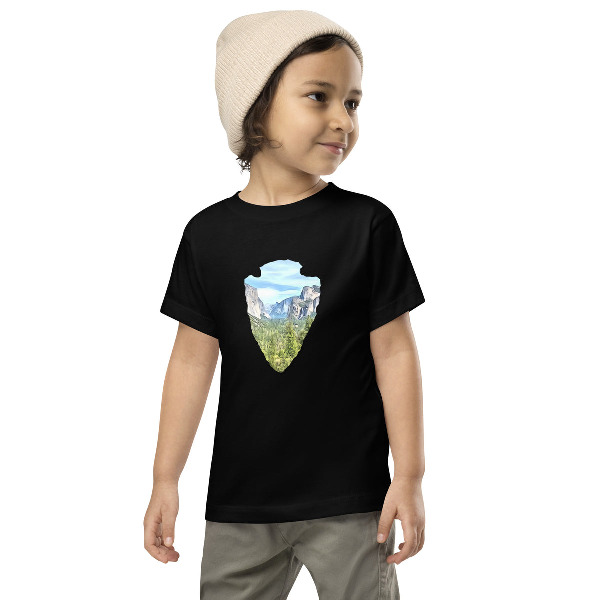 Tunnel View Arrowhead Toddler Short Sleeve Tee