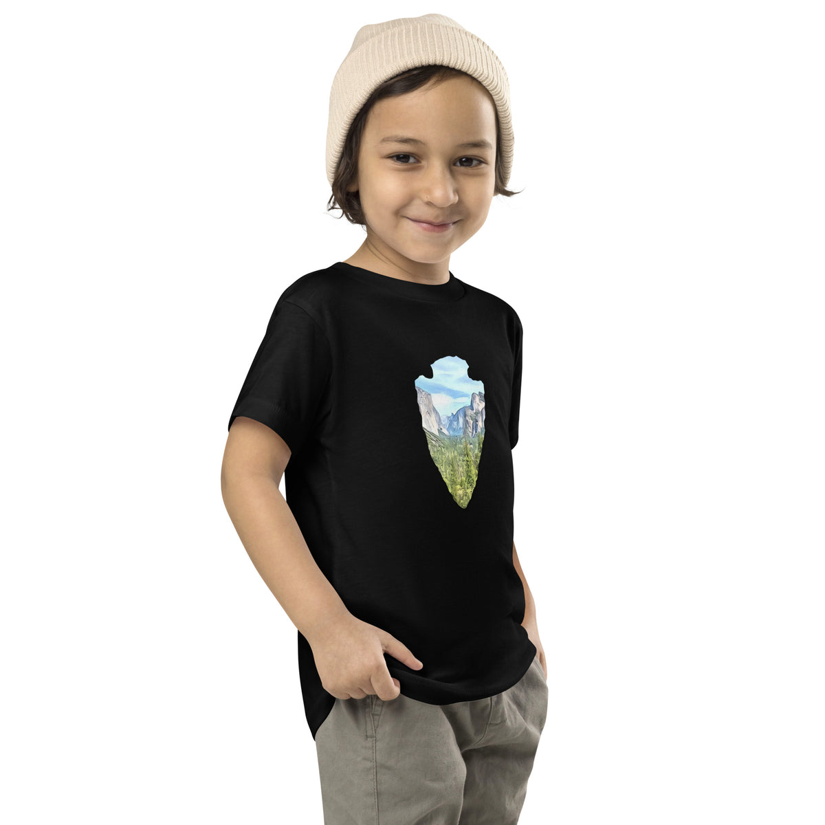 Tunnel View Arrowhead Toddler Short Sleeve Tee