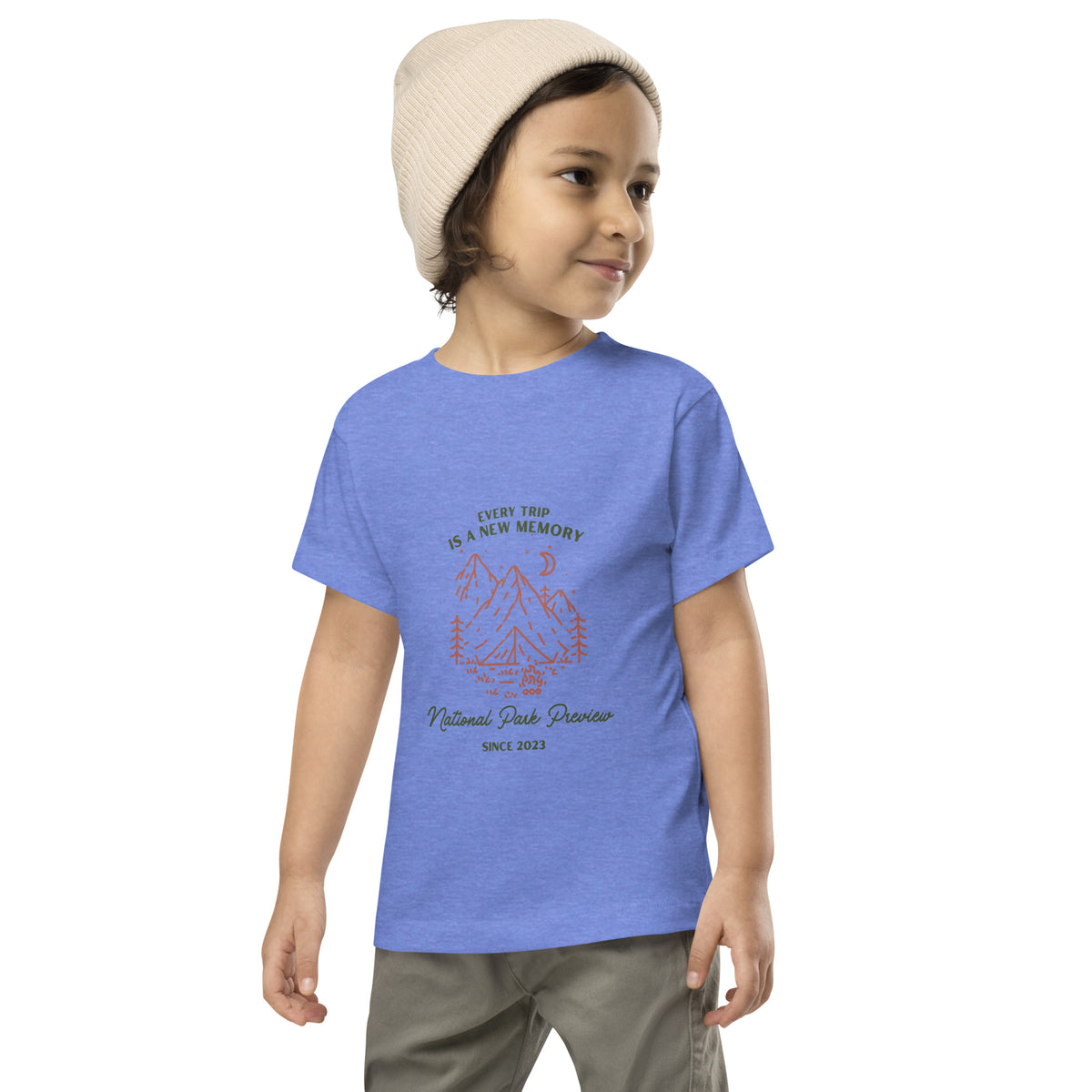 Every Trip is a New Memory Toddler Short Sleeve Tee