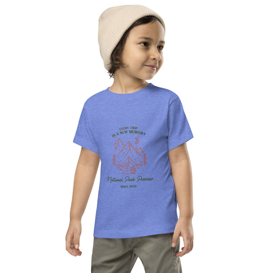 Every Trip is a New Memory Toddler Short Sleeve Tee
