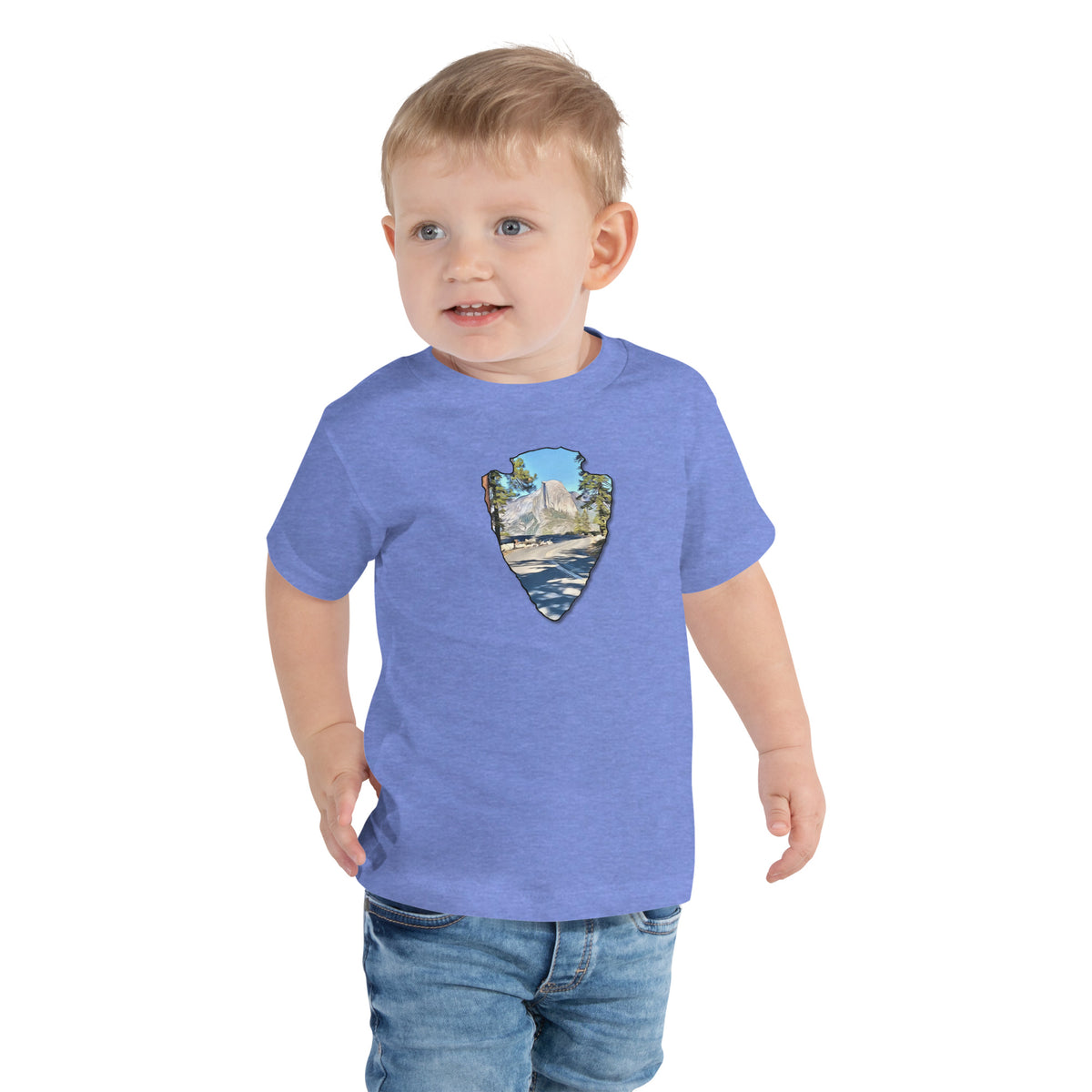 Road to Glacier Park Arrowhead Toddler Short Sleeve Tee