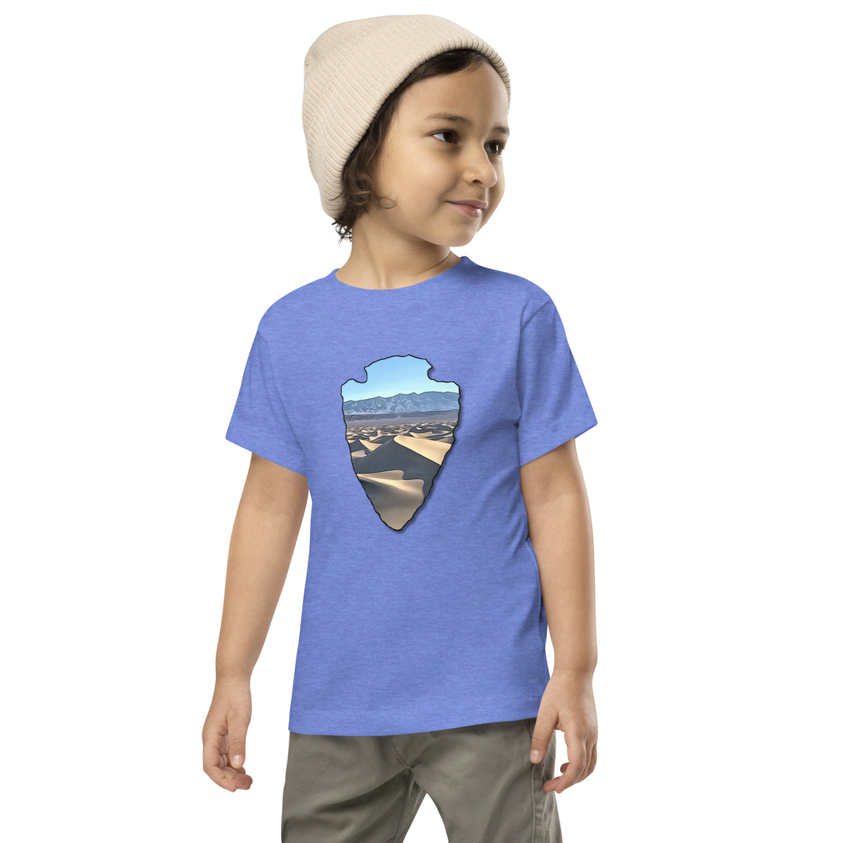 Mesquite Flat Sand Dunes Arrowhead Toddler Short Sleeve Tee