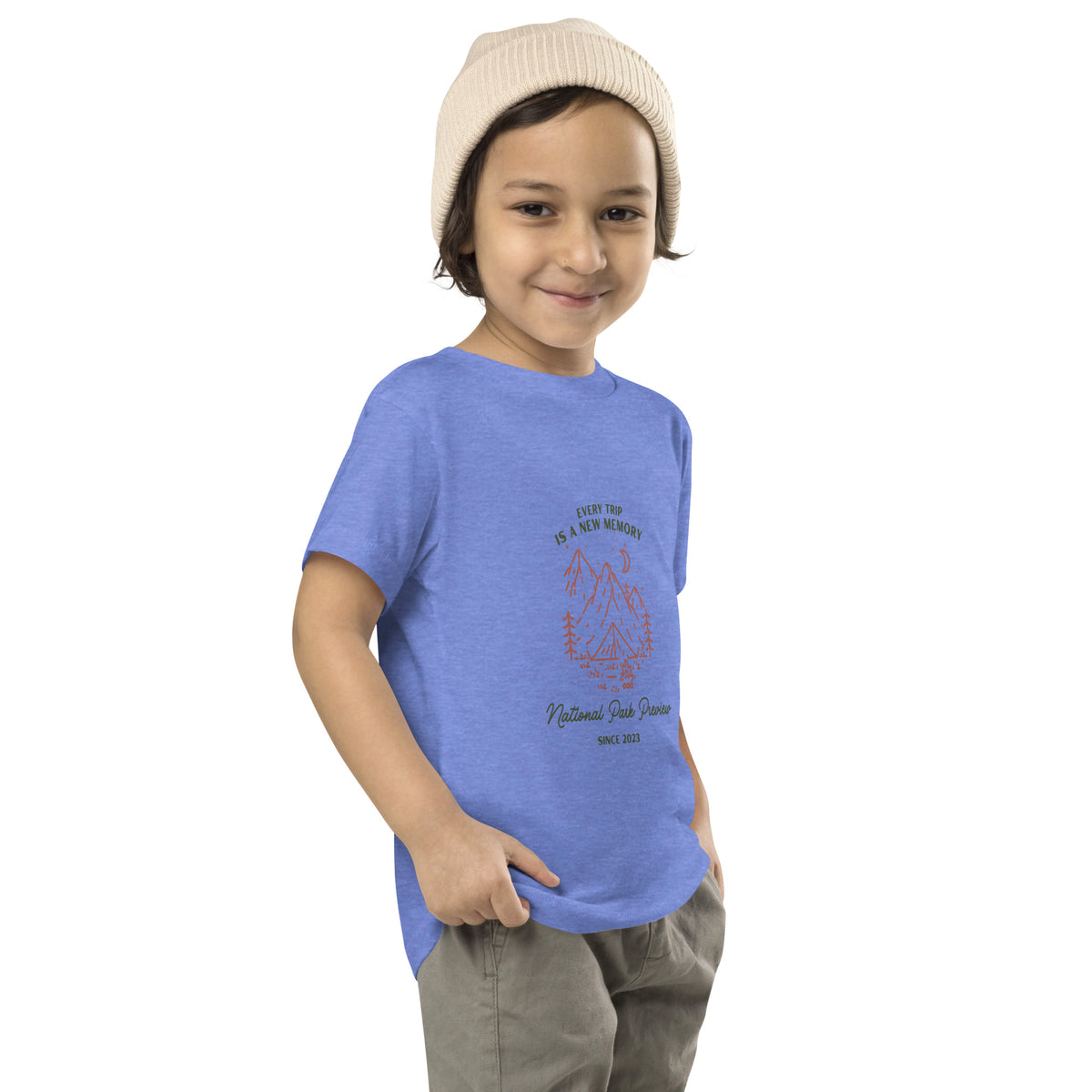 Every Trip is a New Memory Toddler Short Sleeve Tee