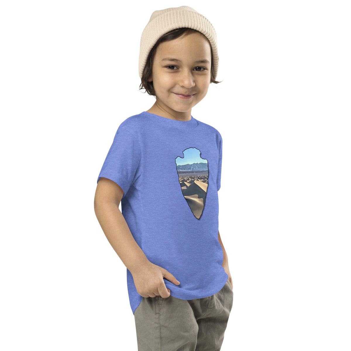 Mesquite Flat Sand Dunes Arrowhead Toddler Short Sleeve Tee