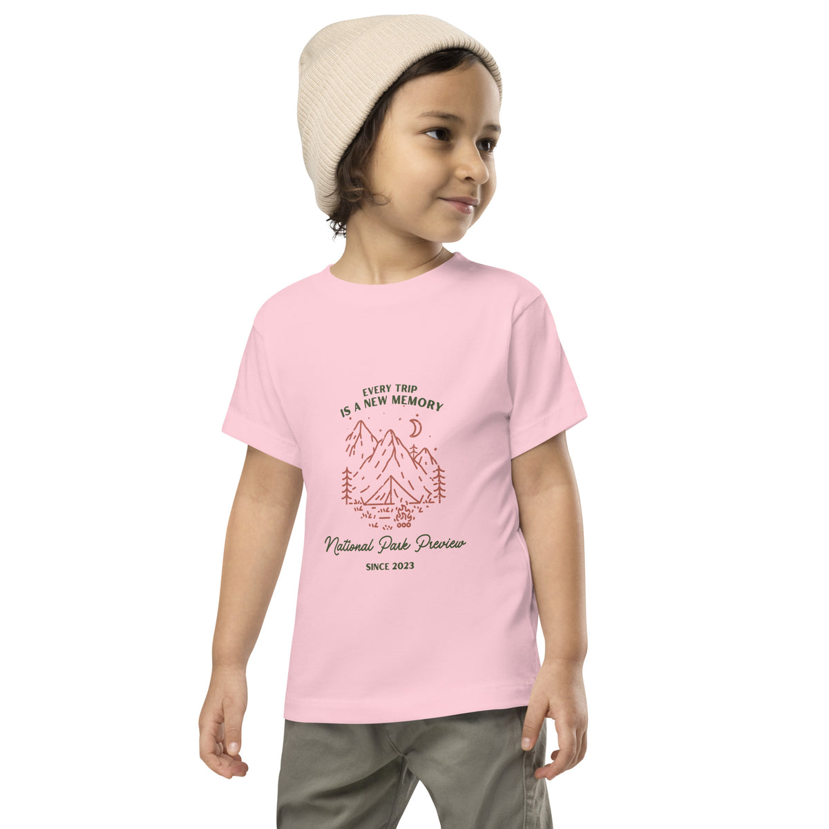 Every Trip is a New Memory Toddler Short Sleeve Tee