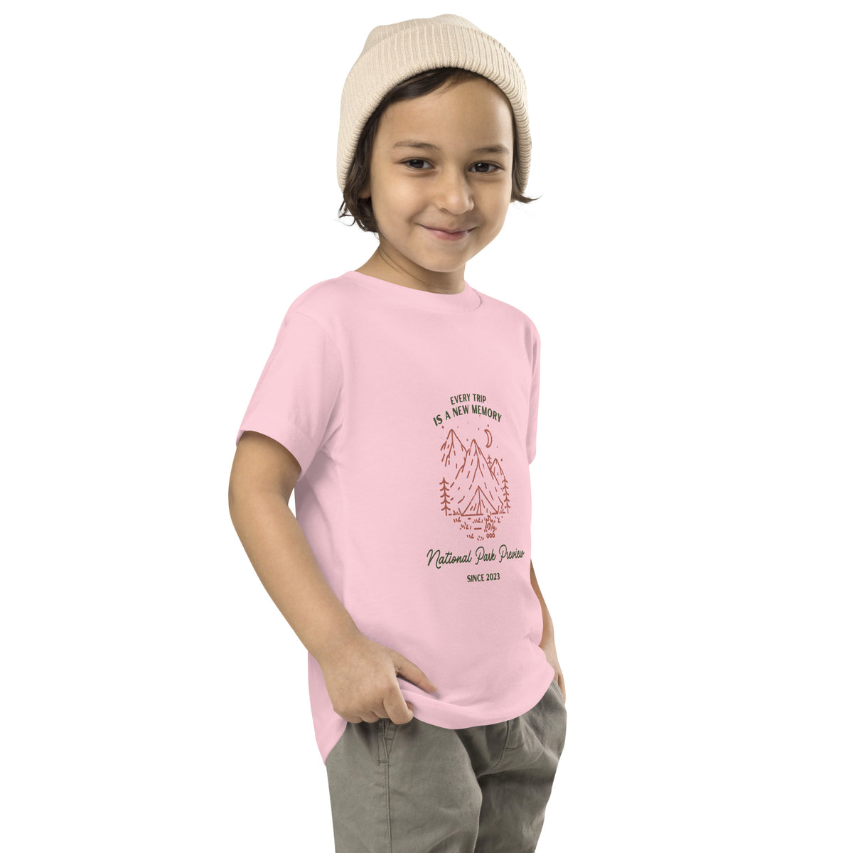 Every Trip is a New Memory Toddler Short Sleeve Tee