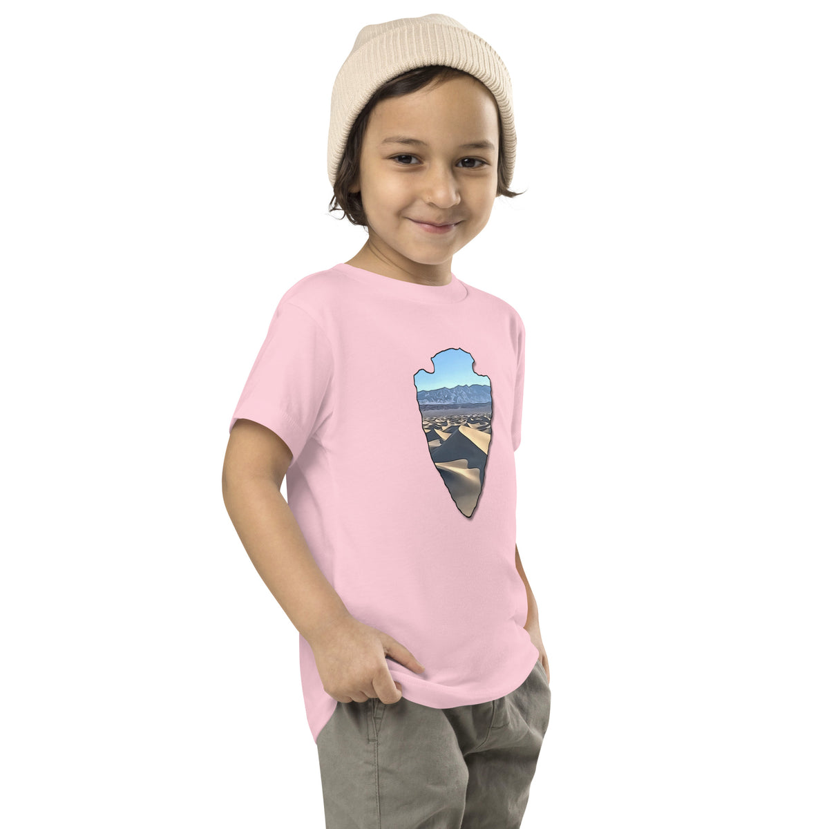Mesquite Flat Sand Dunes Arrowhead Toddler Short Sleeve Tee