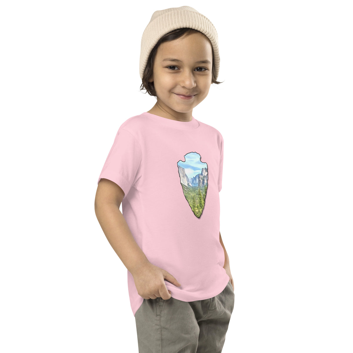 Tunnel View Arrowhead Toddler Short Sleeve Tee