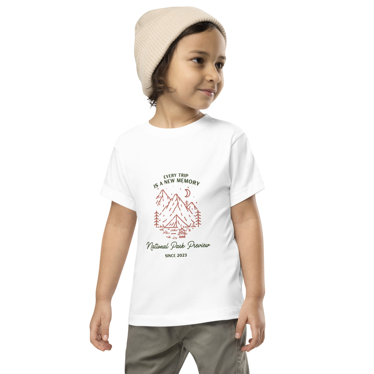 Every Trip is a New Memory Toddler Short Sleeve Tee