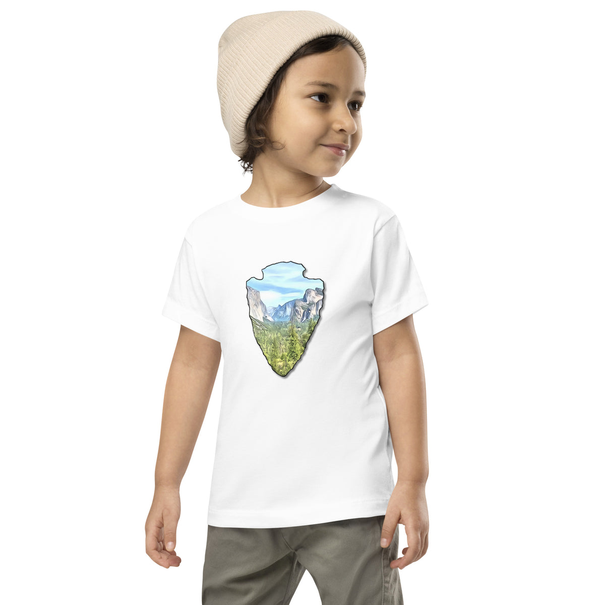 Tunnel View Arrowhead Toddler Short Sleeve Tee