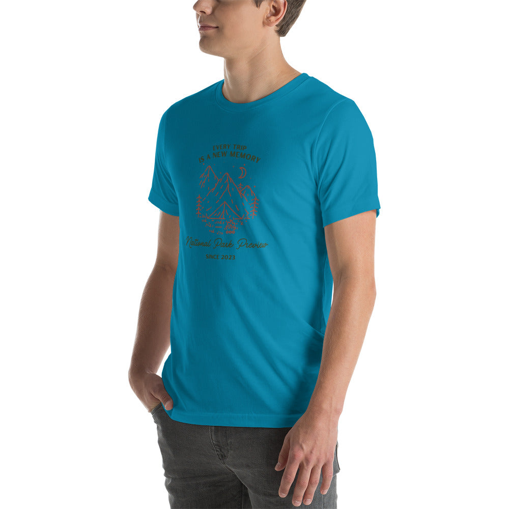 Every Trip is a New Memory Unisex t-shirt