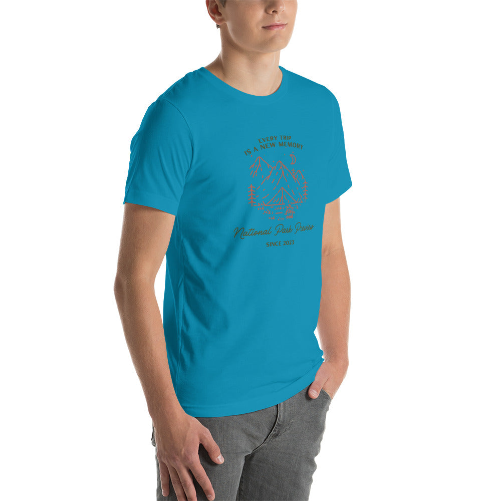 Every Trip is a New Memory Unisex t-shirt