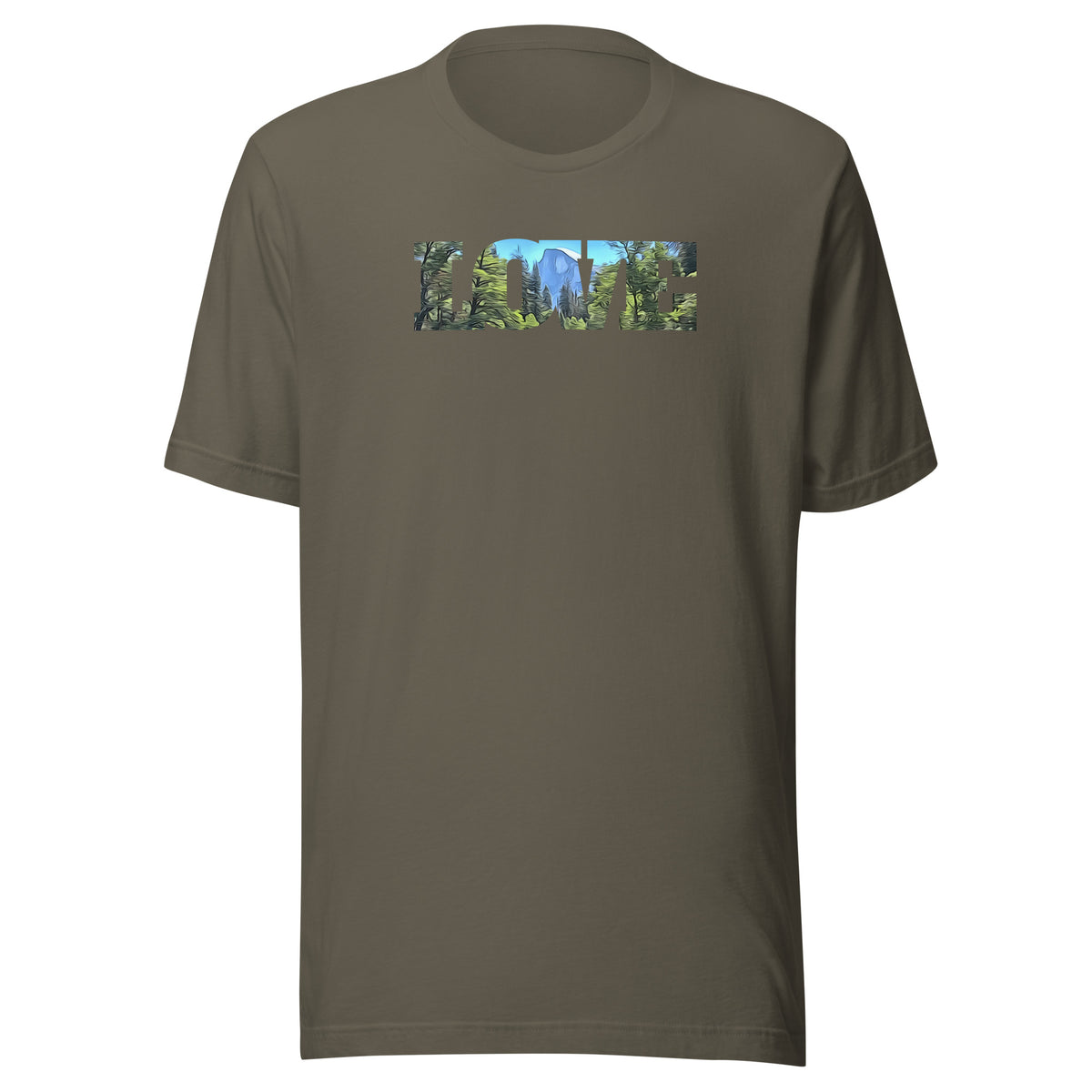 Half Dome LOVE Unisex t-shirt