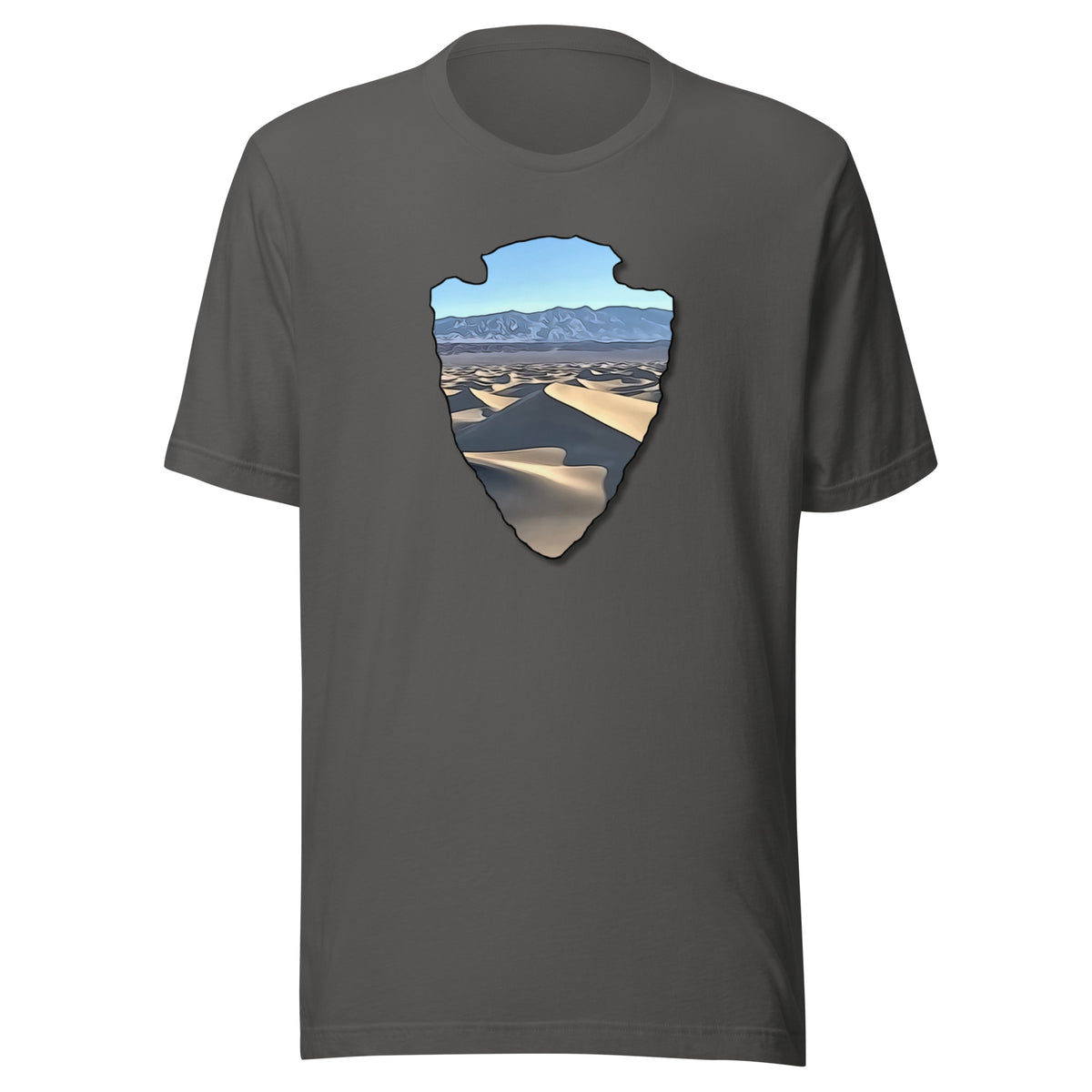 Mesquite Flat Sand Dunes Arrowhead Unisex t-shirt