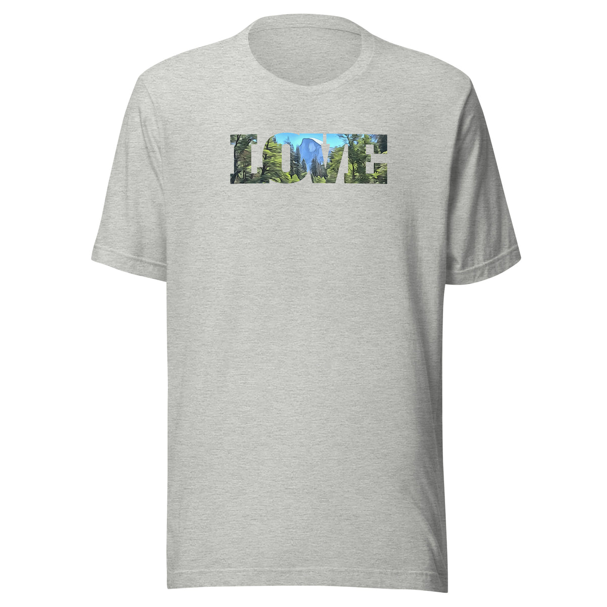 Half Dome LOVE Unisex t-shirt