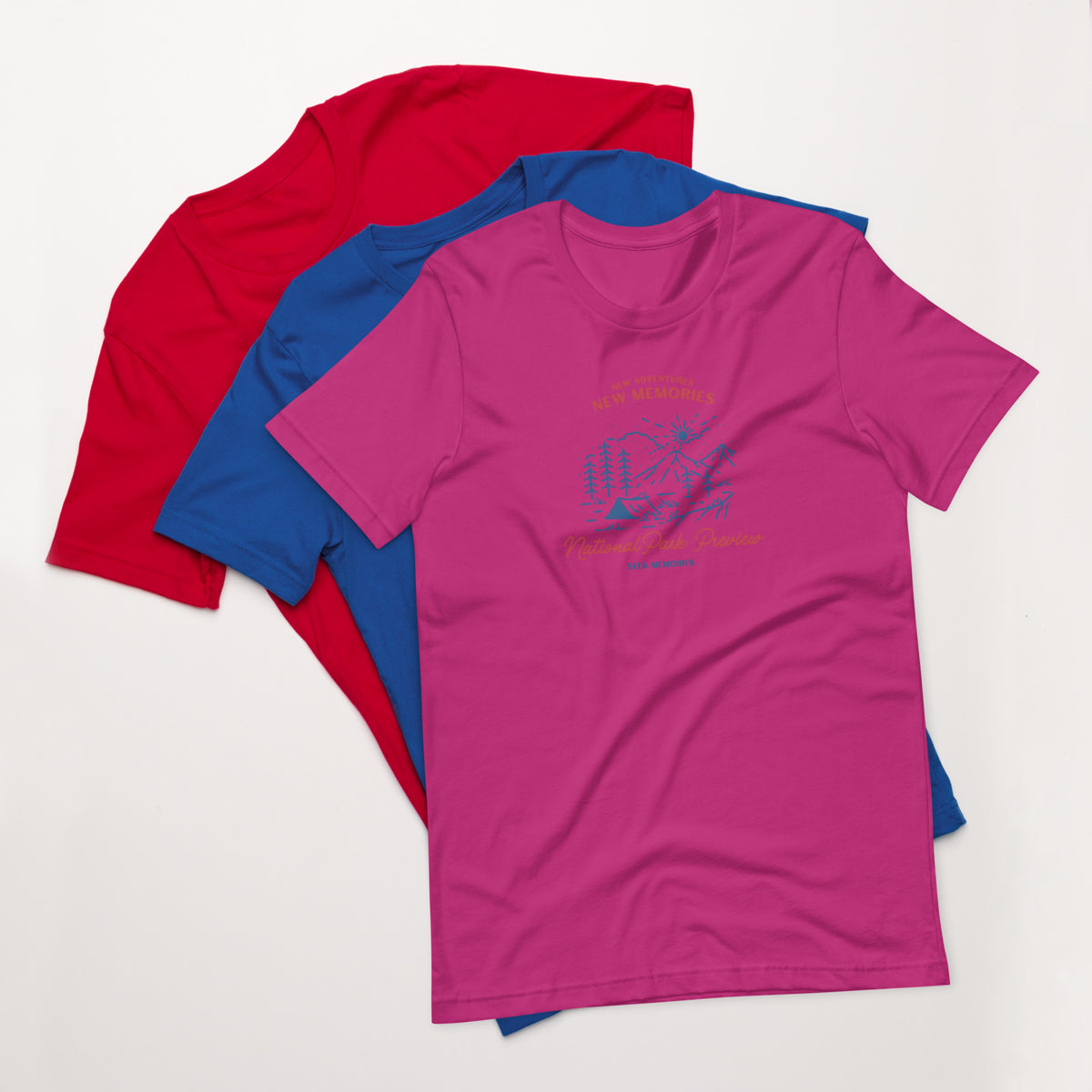 New Adventures New Memories Unisex t-shirt