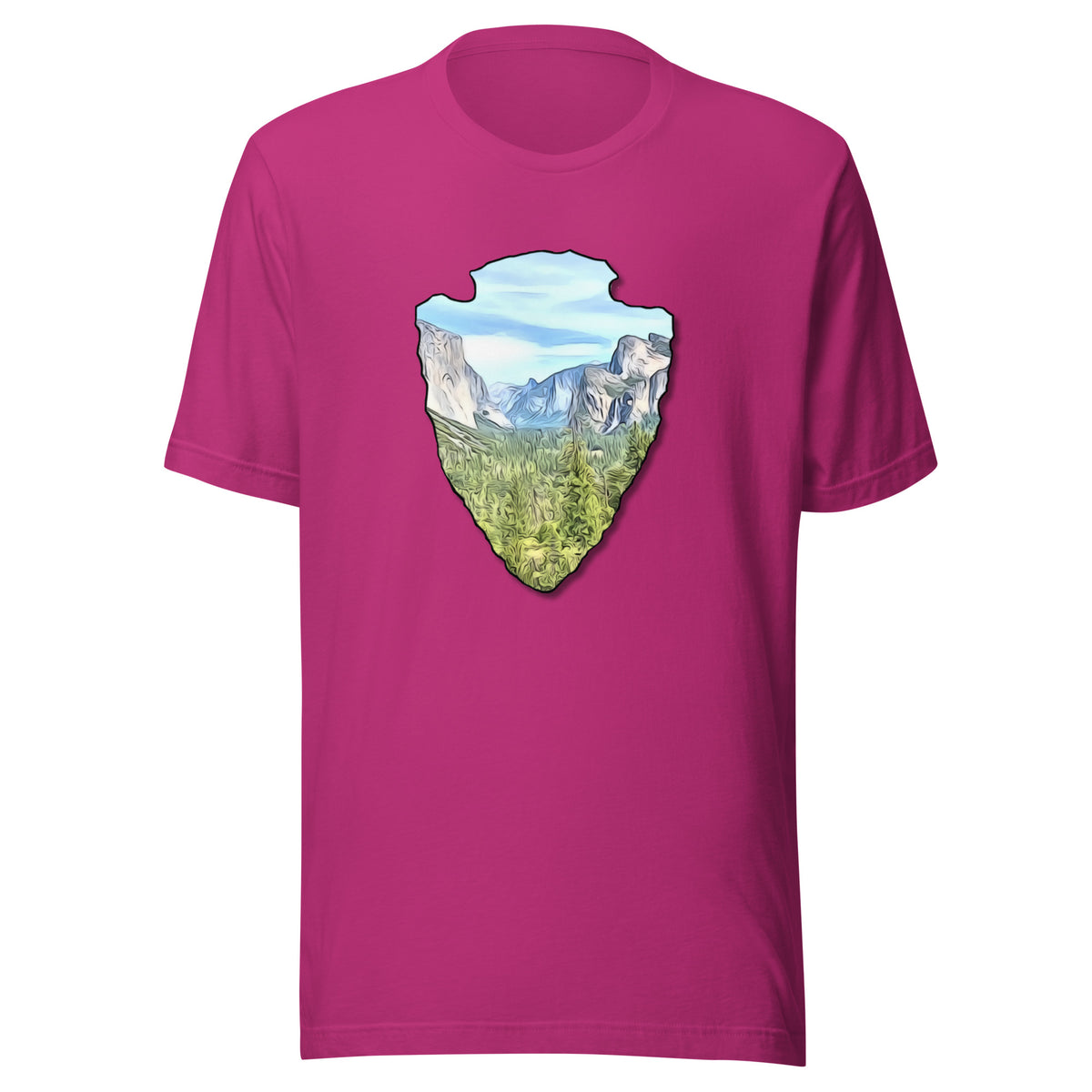 Tunnel View Arrowhead Unisex t-shirt