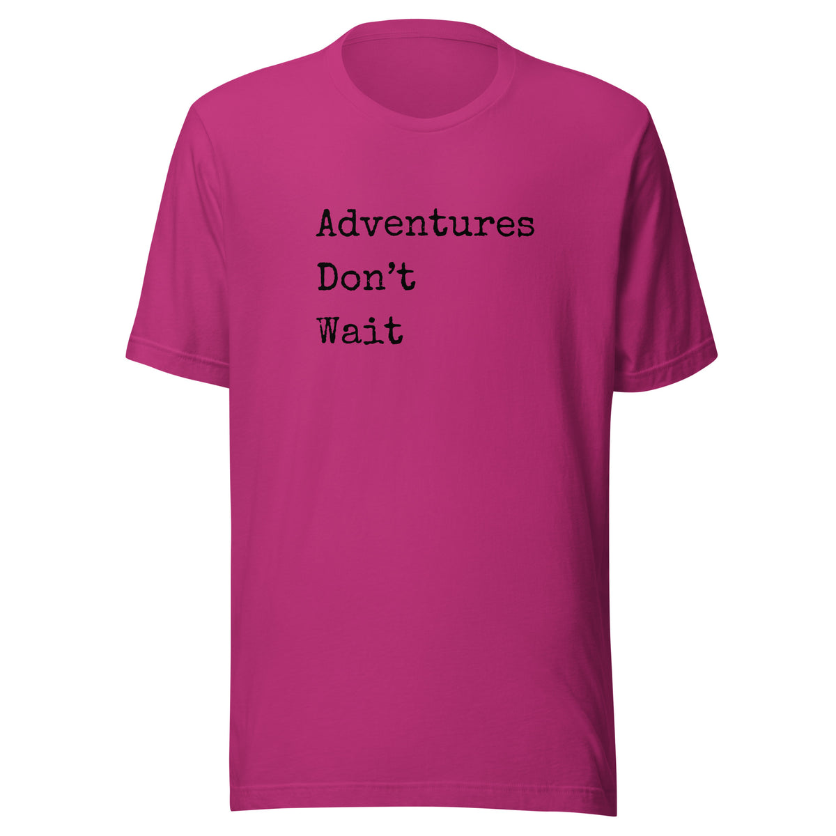 Adventures Don't Wait Unisex t-shirt
