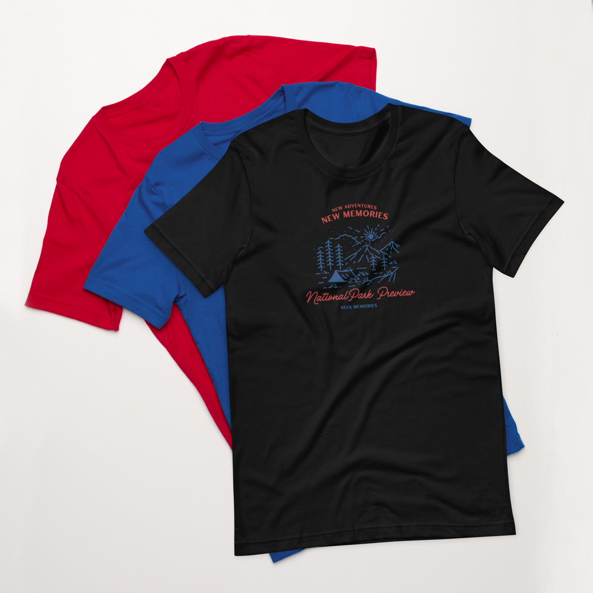 New Adventures New Memories Unisex t-shirt