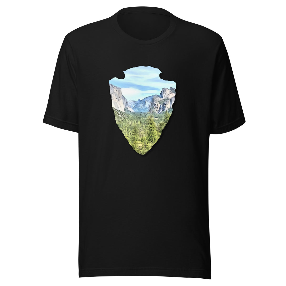 Tunnel View Arrowhead Unisex t-shirt