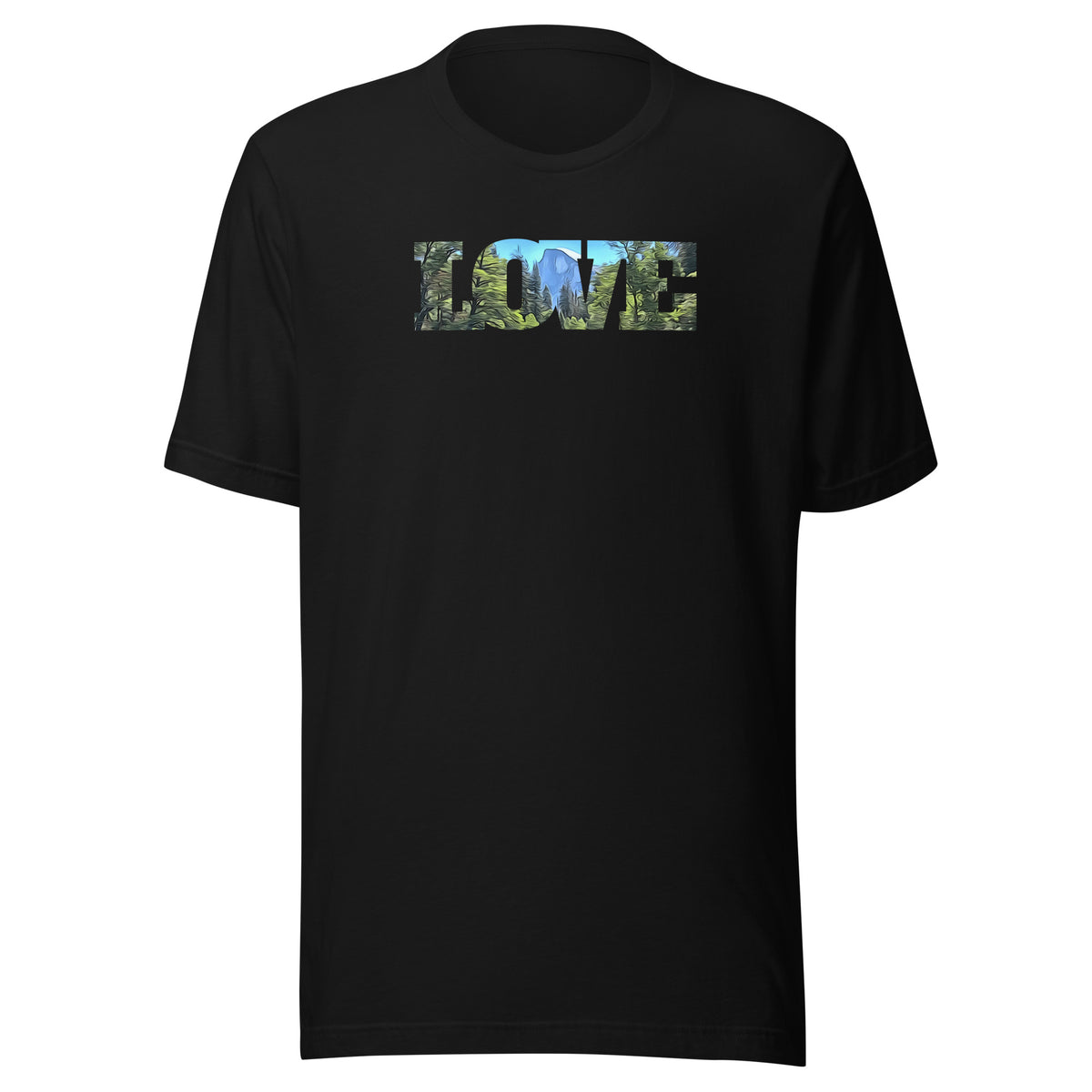 Half Dome LOVE Unisex t-shirt