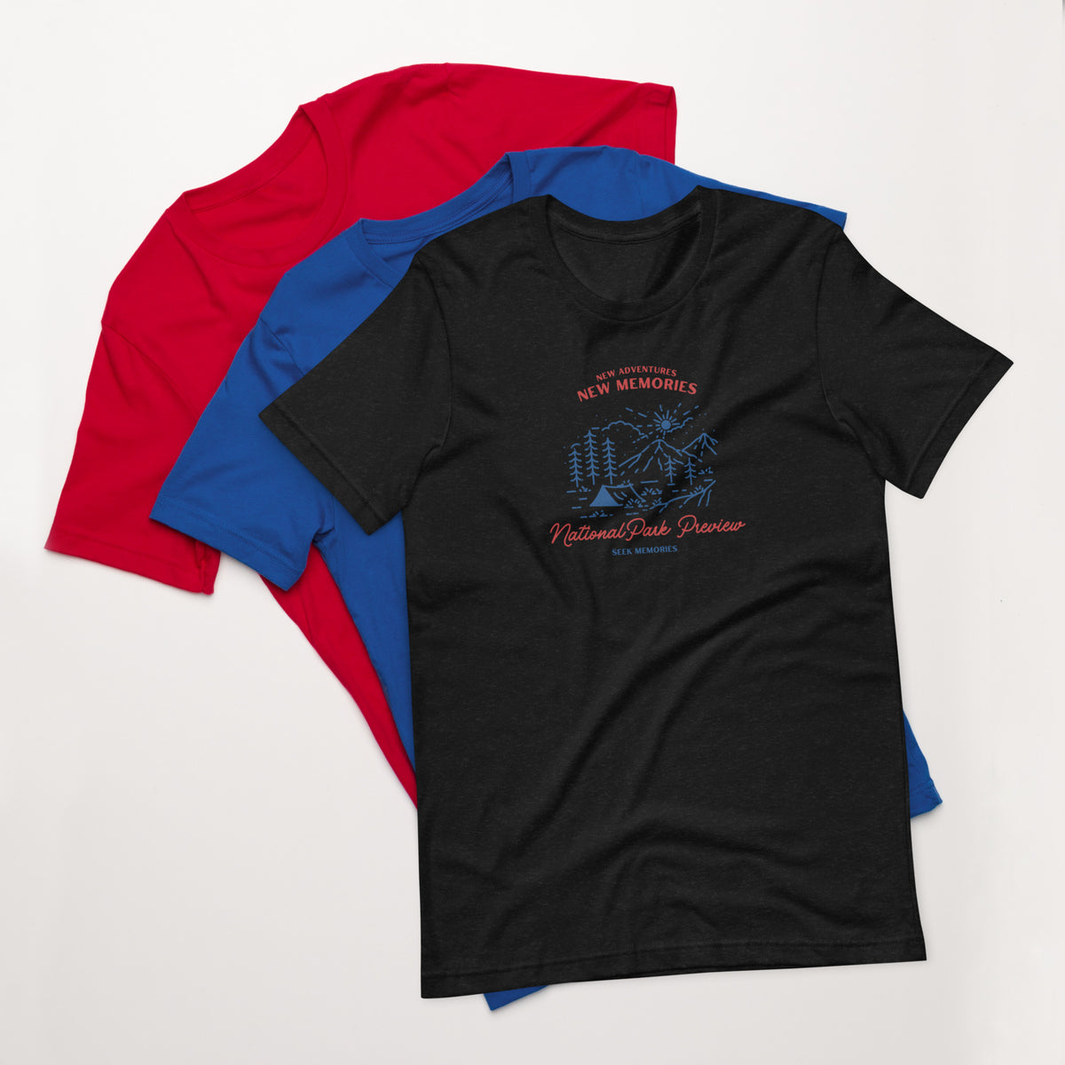 New Adventures New Memories Unisex t-shirt