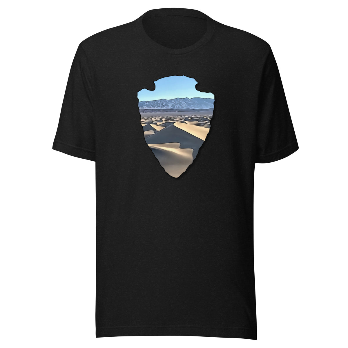 Mesquite Flat Sand Dunes Arrowhead Unisex t-shirt