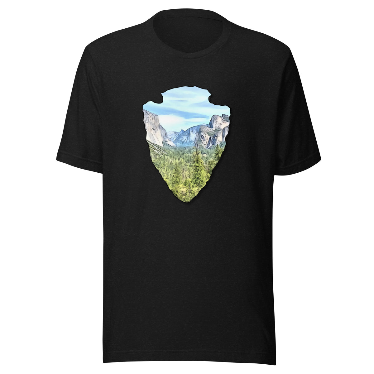 Tunnel View Arrowhead Unisex t-shirt