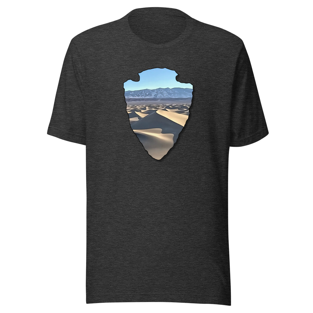 Mesquite Flat Sand Dunes Arrowhead Unisex t-shirt