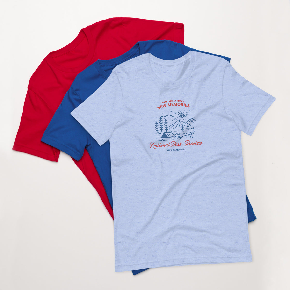 New Adventures New Memories Unisex t-shirt