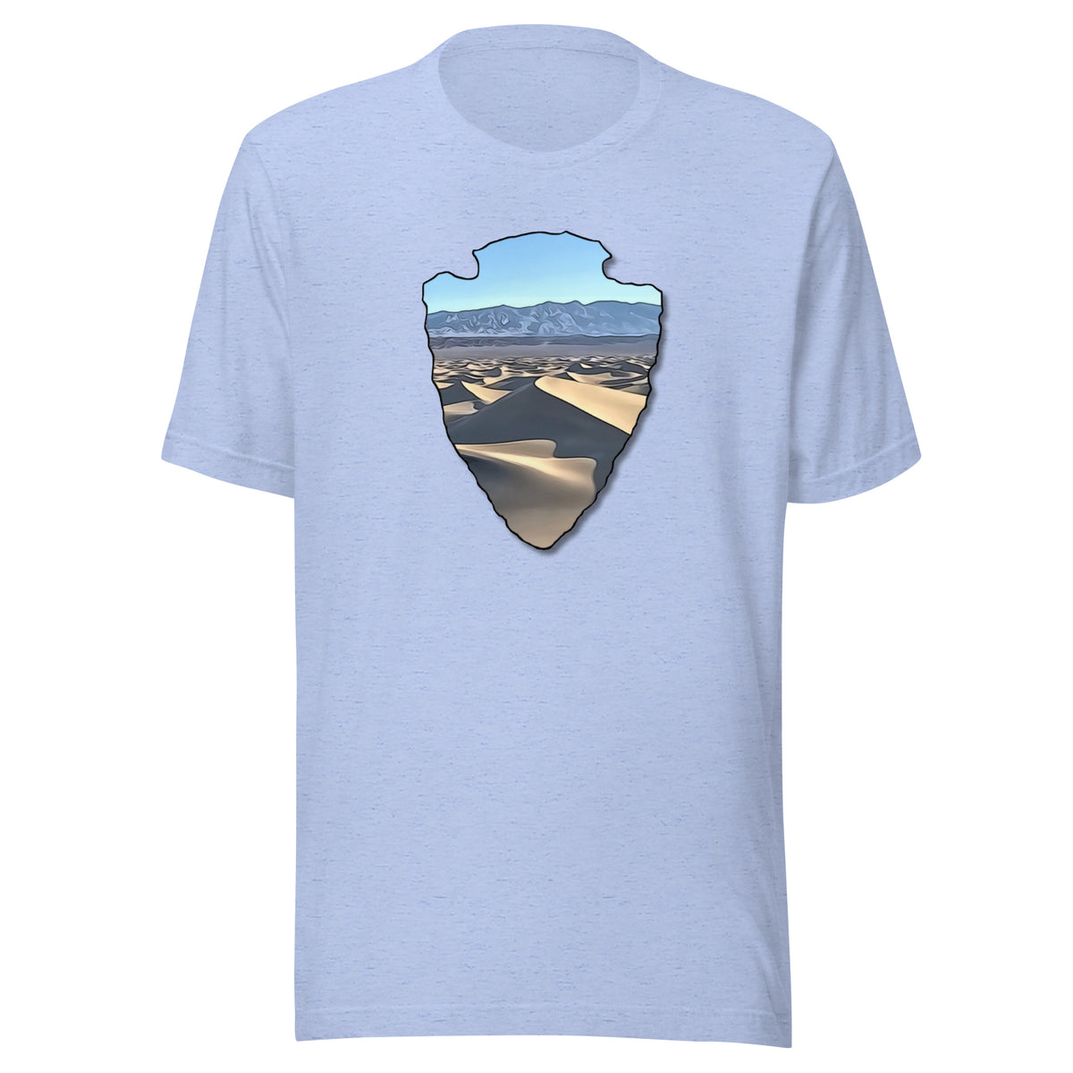 Mesquite Flat Sand Dunes Arrowhead Unisex t-shirt