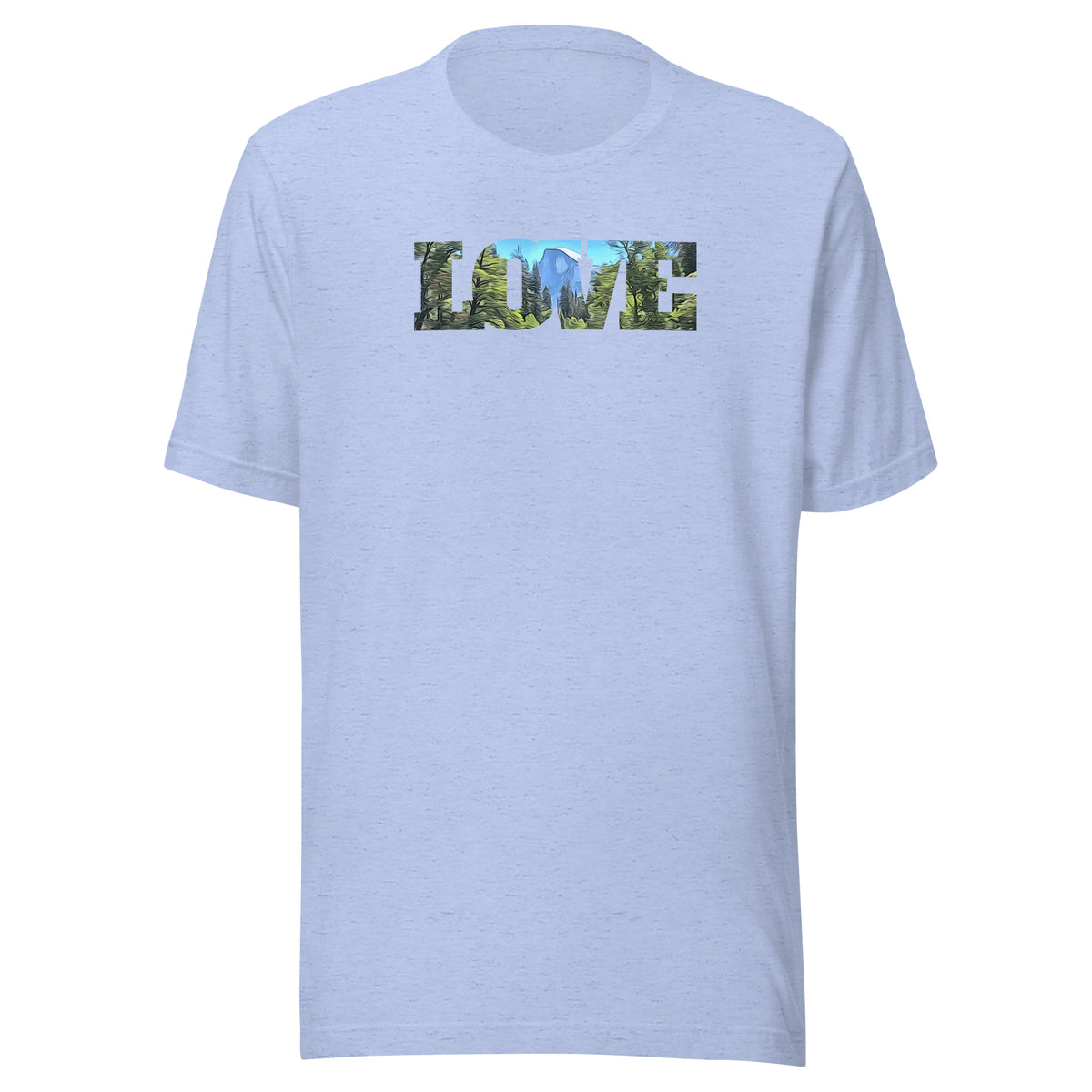 Half Dome LOVE Unisex t-shirt