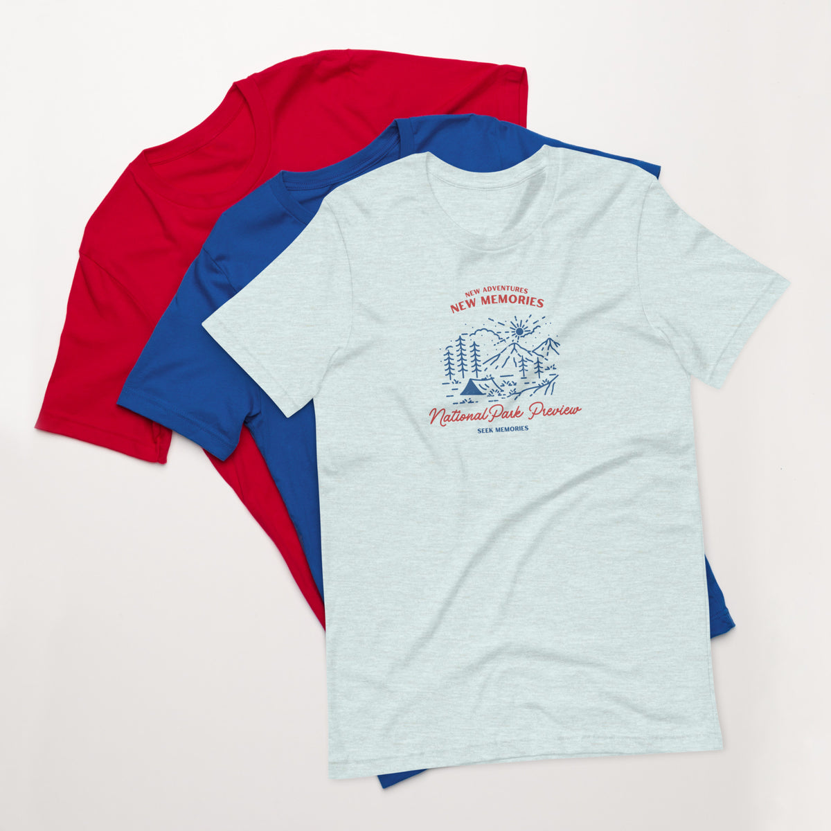 New Adventures New Memories Unisex t-shirt