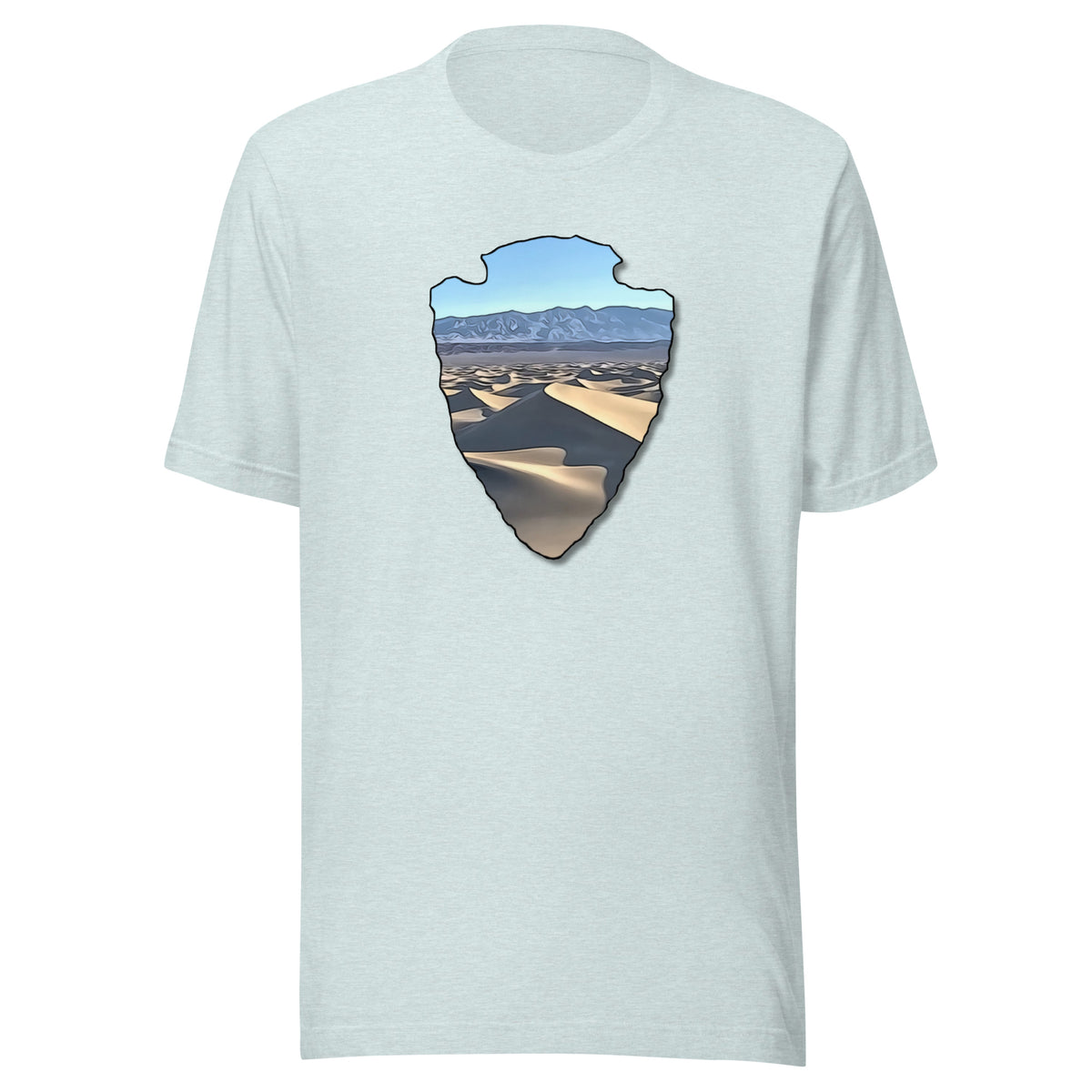 Mesquite Flat Sand Dunes Arrowhead Unisex t-shirt