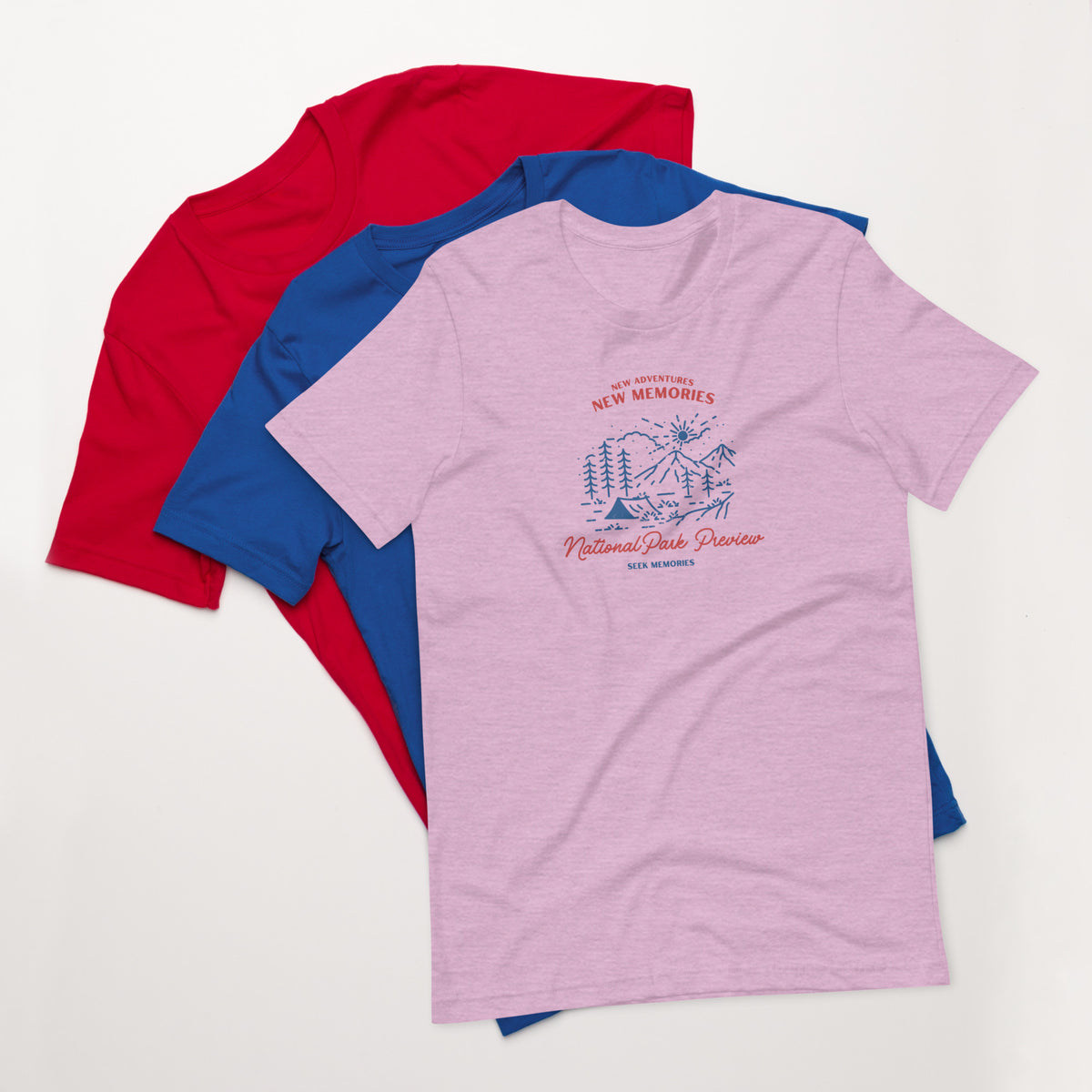 New Adventures New Memories Unisex t-shirt